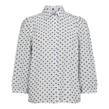 Liberté - Flora Ls Blouse - Navy Heart